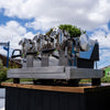 Pre - Loved Custom XLVI STH - 9 3 Group Multi Boiler Coffee Machine - Australia - Di Pacci