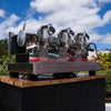 Pre - Loved Custom XLVI STH - 9 3 Group Multi Boiler Coffee Machine - Australia - Di Pacci