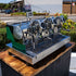 Pre - Loved Custom XLVI STH - 9 3 Group Multi Boiler Coffee Machine – Green - Australia - Di Pacci