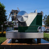 Pre - Loved Custom XLVI STH - 9 3 Group Multi Boiler Coffee Machine – Green - Australia - Di Pacci