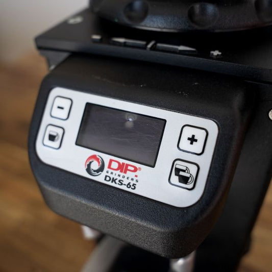 Pre Loved DiP DK65 In Black Electric Coffee Grinder - Australia - Di Pacci