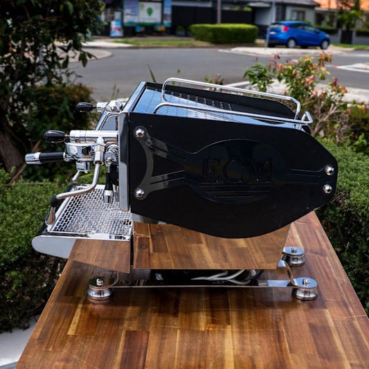 Pre Loved ECM CONTROVENTO Anthracite One Group Dual Boiler - Australia - Di Pacci