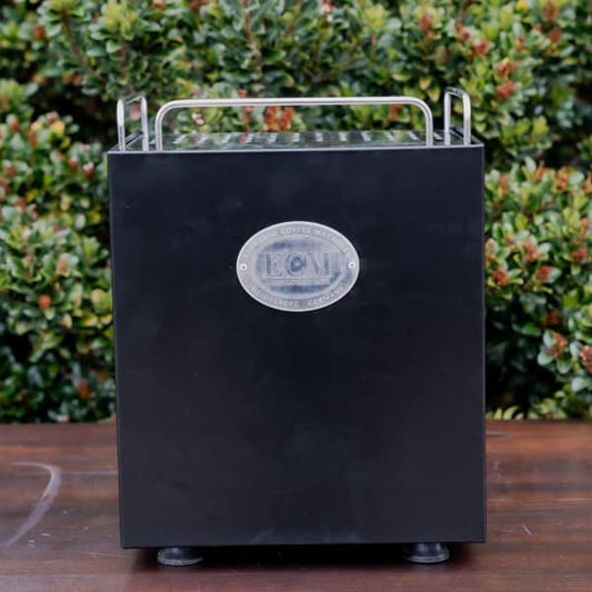 Pre Loved ECM MECHANIKA In Black E61 Semi Commercial Coffee Machine - Australia - Di Pacci
