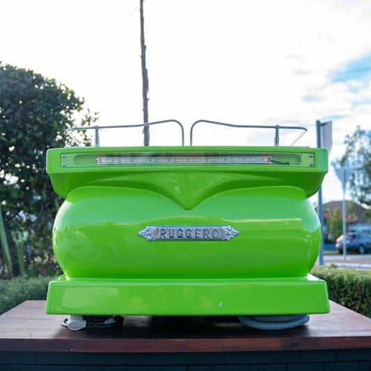 Pre - Loved Expobar Rugerro 2 Group Coffee Machine – Hulk Green - Australia - Di Pacci