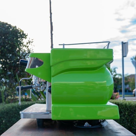 Pre - Loved Expobar Rugerro 2 Group Coffee Machine – Hulk Green - Australia - Di Pacci