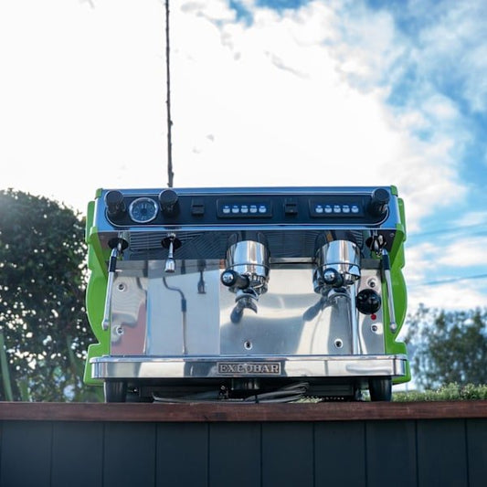 Pre - Loved Expobar Rugerro 2 Group Coffee Machine – Hulk Green - Australia - Di Pacci