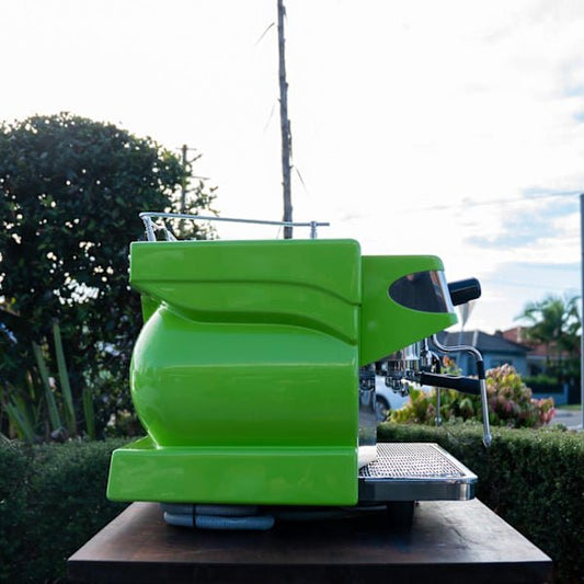 Pre - Loved Expobar Rugerro 2 Group Coffee Machine – Hulk Green - Australia - Di Pacci