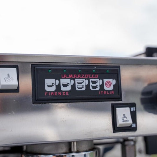 Pre Loved Ferrari Red La Marzocco Linea 3 Group Coffee Machine - Australia - Di Pacci