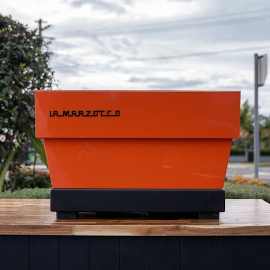 Pre - Loved Fire Orange La Marzocco Linea Classic Tall Cup – 3 Group - Australia - Di Pacci