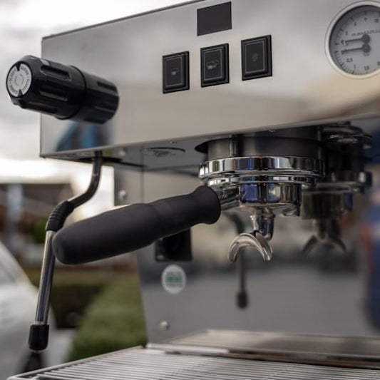 Pre - Loved Fire Orange La Marzocco Linea Classic Tall Cup – 3 Group - Australia - Di Pacci