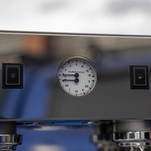 Pre - Loved Fire Orange La Marzocco Linea Classic Tall Cup – 3 Group - Australia - Di Pacci