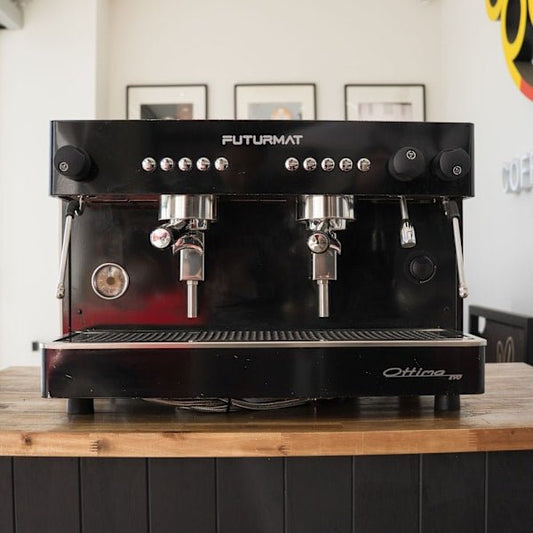 Pre Loved Futurmat Ottima 15 Tall Cup Commercial Coffee Machine - Australia - Di Pacci