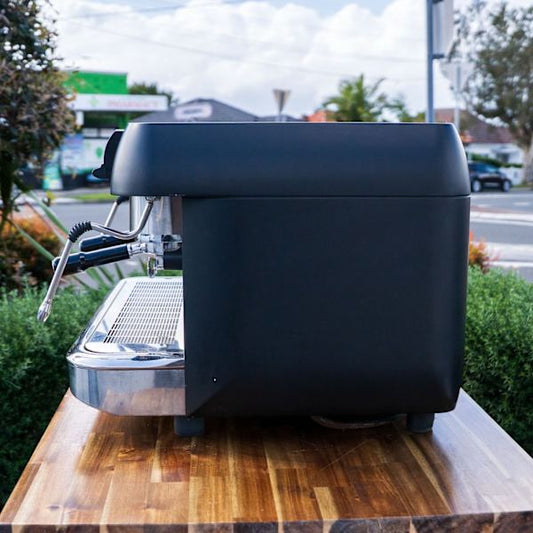 Pre - Loved Iberital Multi Boiler – 2 Group – New Black Finish - Australia - Di Pacci