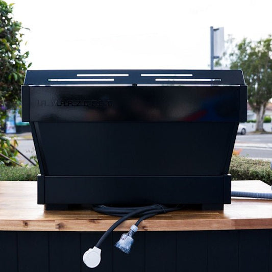 Pre Loved Immaculate 2 Group Custom Black La Marzocco PB - Australia - Di Pacci