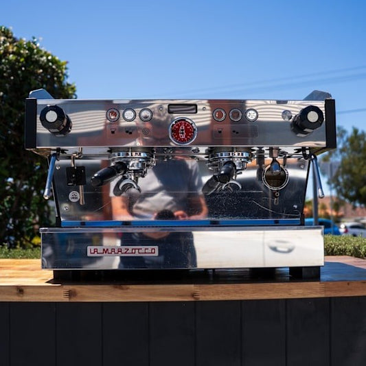 Pre Loved Immaculate 2 Group La Marzocco PB Chrome - Australia - Di Pacci