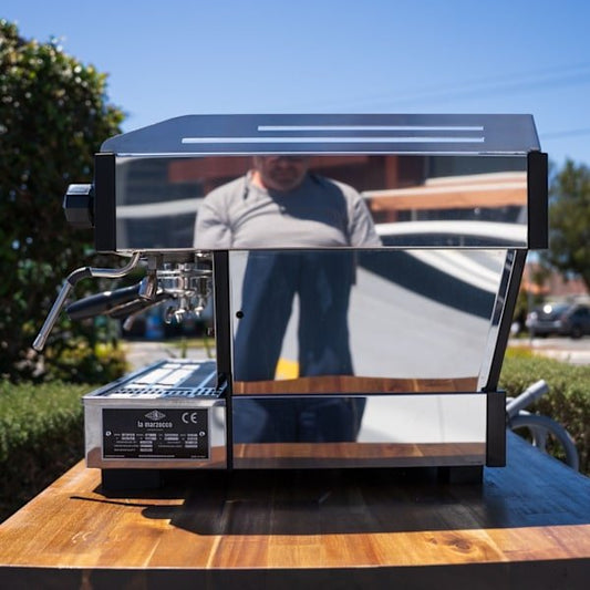 Pre Loved Immaculate 2 Group La Marzocco PB Chrome - Australia - Di Pacci