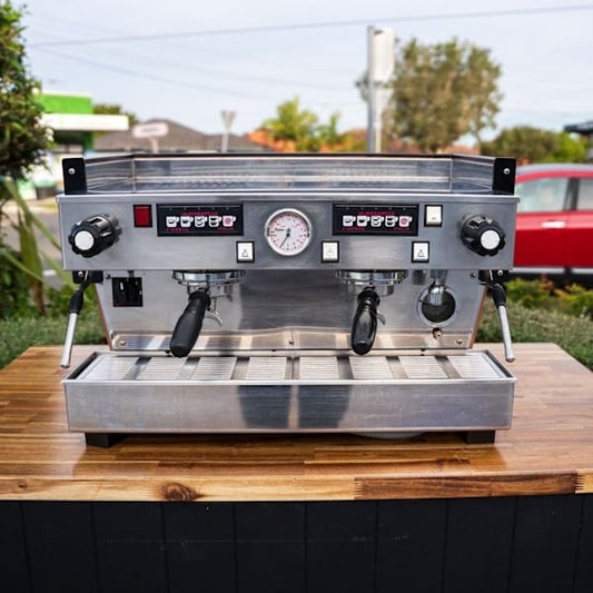 Pre Loved La Marzocco Linea Classic Tall Cup Caramel - Australia - Di Pacci