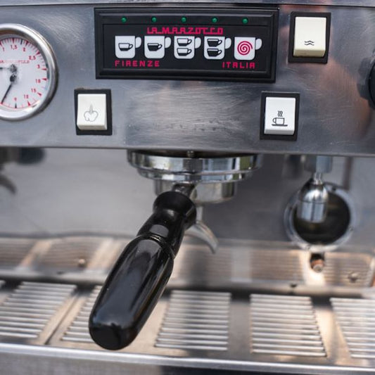 Pre Loved La Marzocco Linea Classic Tall Cup Caramel - Australia - Di Pacci