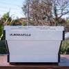 Pre Loved La Marzocco Pb 2 Group In Gloss White Coffee Machine - Australia - Di Pacci