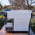 Pre Loved La Marzocco Pb 2 Group In Gloss White Coffee Machine - Australia - Di Pacci