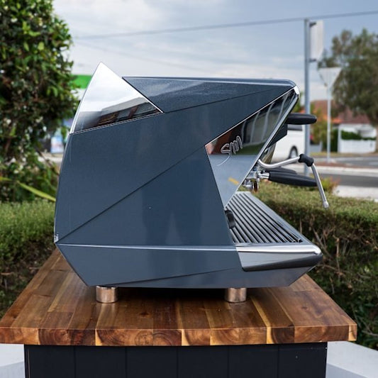 Pre - Loved La San Marco 100E – 3 Group Commercial Coffee Machine - Australia - Di Pacci