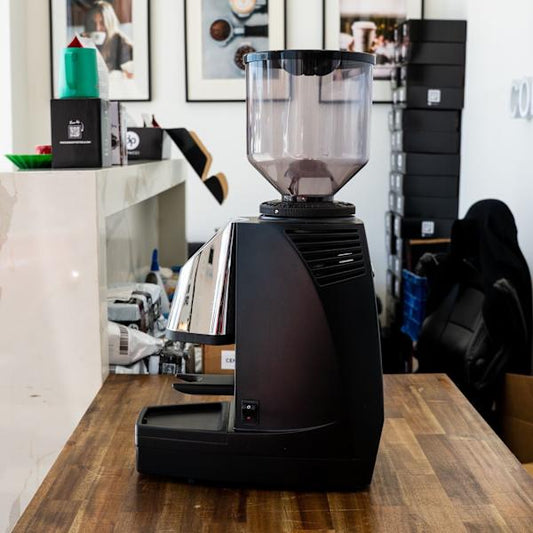 Pre Loved La San Marco SM92A On Demand Coffee Grinder Black - Australia - Di Pacci