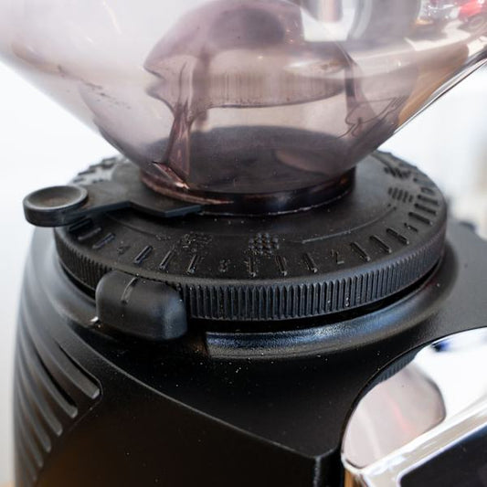 Pre Loved La San Marco SM92A On Demand Coffee Grinder Black - Australia - Di Pacci