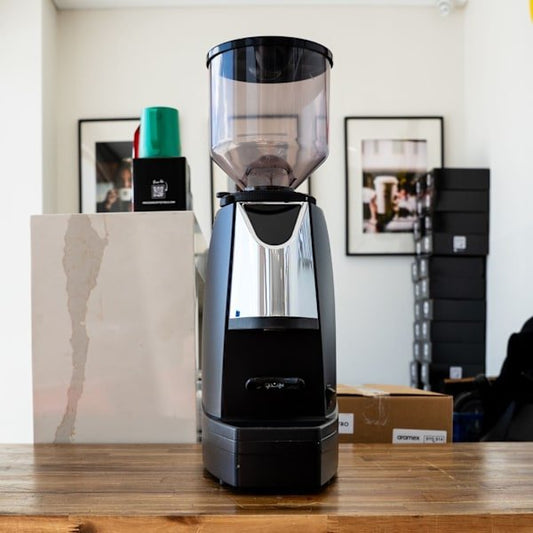 Pre Loved La San Marco SM92A On Demand Coffee Grinder Black - Australia - Di Pacci