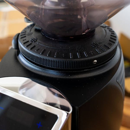 Pre Loved La San Marco SM92A On Demand Coffee Grinder Black - Australia - Di Pacci