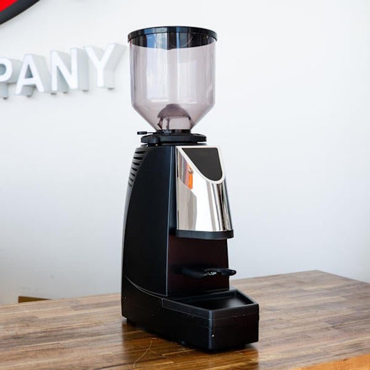 Pre Loved La San Marco SM92A On Demand Coffee Grinder Black - Australia - Di Pacci