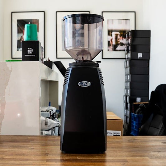Pre Loved La San Marco SM92A On Demand Coffee Grinder Black - Australia - Di Pacci