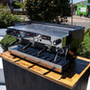 Pre - Loved Late Model La Marzocco Linea AV 3 Group – Tall Cup | Gloss Black - Australia - Di Pacci