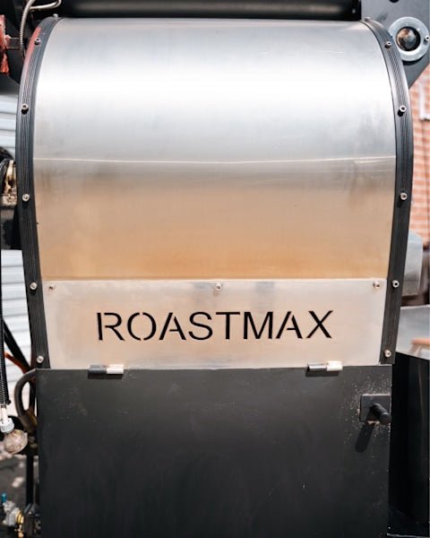 Pre - Loved Low Volume 15kg Roastmax Coffee Roaster + Destoner - Australia - Di Pacci