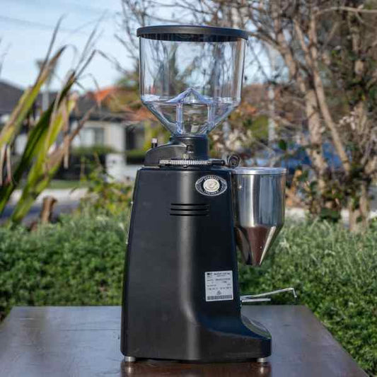 Pre Loved Mazzer Major Electronic In Black Coffee Espresso Grinder - Australia - Di Pacci