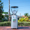 Pre Loved Mazzer Mini E In Silver Coffee Grinder - Australia - Di Pacci