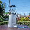 Pre Loved Mazzer Mini E In Silver Coffee Grinder - Australia - Di Pacci