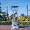 Pre Loved Mazzer Mini E In Silver Coffee Grinder - Australia - Di Pacci