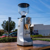 Pre Loved Mazzer Robur Electronic Silver New Burrs - Australia - Di Pacci