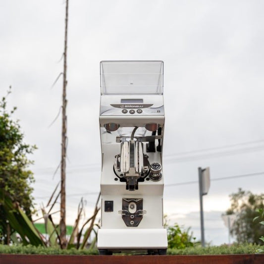 Pre - Loved Mythos One Coffee Grinder – White - Australia - Di Pacci
