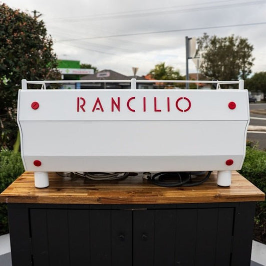 Pre - Loved Rancilio Specialty RS1 – White – Low Volume Use - Australia - Di Pacci