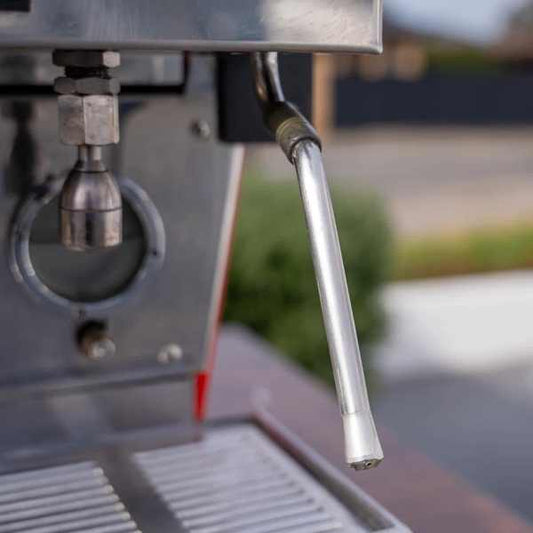 Pre Loved Red 3 Group La Marzocco Linea AV Commercial Coffee Machine - Australia - Di Pacci