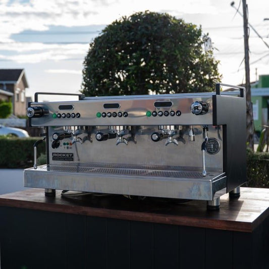 Pre - Loved Rocket 3 Group Commercial Espresso Machine High Performance - Australia - Di Pacci