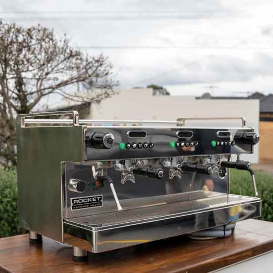 Pre Loved ROCKET 3 GROUP RE A TIMER COFFEE MACHINE - Australia - Di Pacci