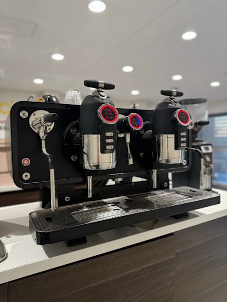 Pre loved Sanremo OPERA 2 group commercial coffee machine - Australia - Di Pacci