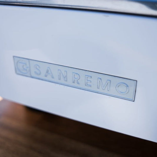 Pre - Loved Sanremo ROMA – 2 Group Multiboiler Commercial Coffee Machine - Australia - Di Pacci