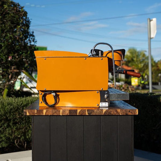 Pre - Loved Synesso S300 – Fire Orange – Fully Serviced & Ready to Go - Australia - Di Pacci