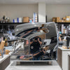 Pre Loved Tall Cup Wega Polaris Commercial Coffee Machine In Chrome - Australia - Di Pacci