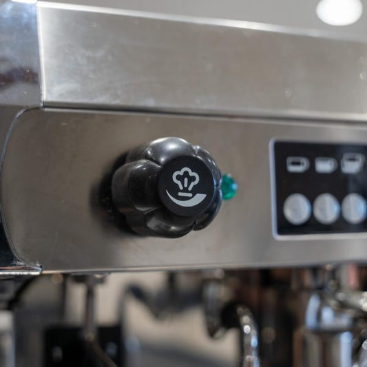 Pre Loved Tall Cup Wega Polaris Commercial Coffee Machine In Chrome - Australia - Di Pacci