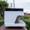Pre Loved Wega Pegaso In White 2 Group Commercial Coffee Machine - Australia - Di Pacci