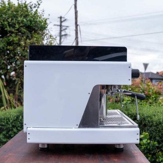 Pre Loved Wega Pegaso In White 2 Group Commercial Coffee Machine - Australia - Di Pacci